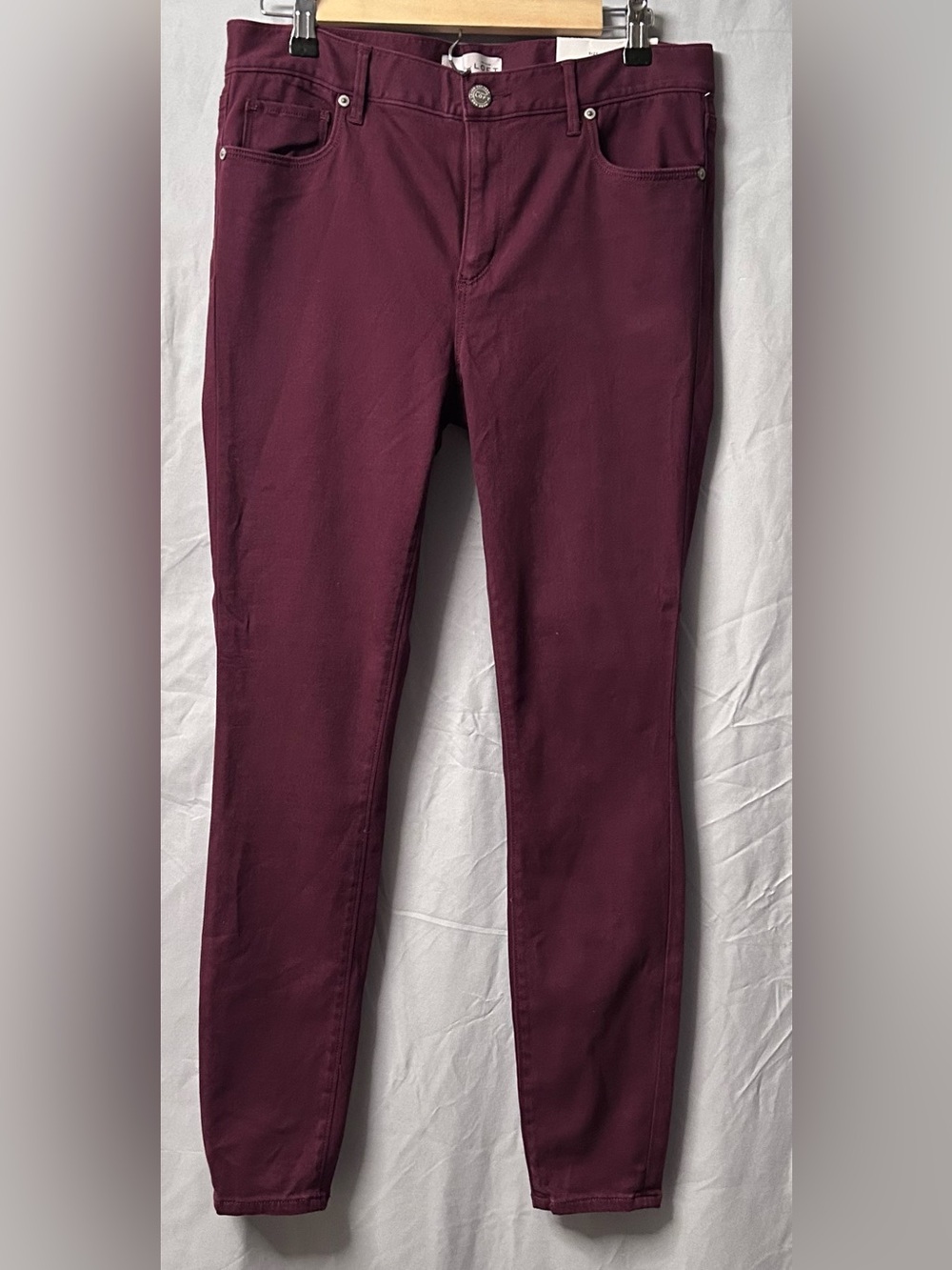 LOFT Plum Skinny Jeans